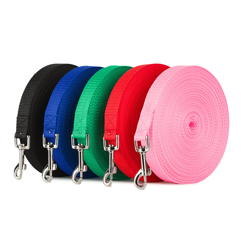 Durable Solid Color Dog Leash