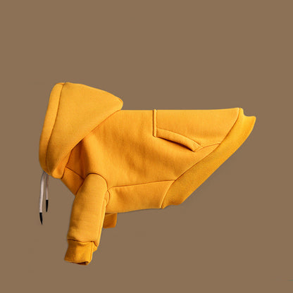 Dog Thin Fleece Solid Color Pullover