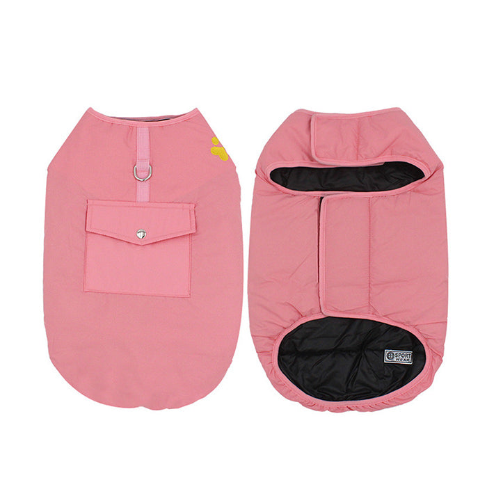 Reversible Warm Dog Coat