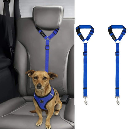 2 Pack Headrest Car Dog Safety Seatbelt