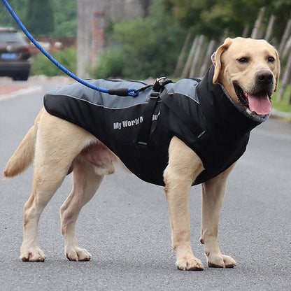 Outdoor Reflective Dog Jacket with Harness