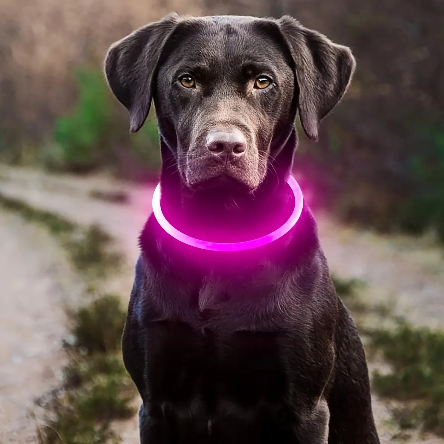 Rechargeable LED Dog Collar